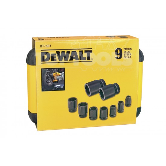 DeWALT Усилени вложки с адаптор - комплект DT7507